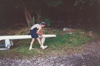 Doug Wiping Down His Single